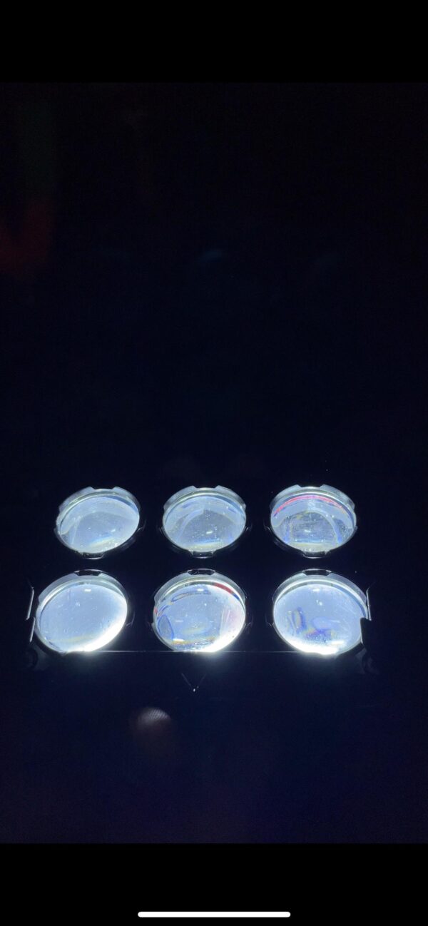 6 Lens Fog lamp (1- Pis) [12v / 24v common] with White + Yellow + Flasher and Milti colour Parking - SSLG -JS 43 सभी गाड़ियो में लगेगा