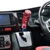 b6e072bd-3255-4c86-999a-37d23ded6229-4 10cm/ Cristal gear nob/ bubble gear nob/( red colour)