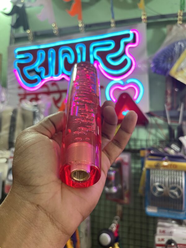 20cm/ Cristal gear nob/ bubble gear nob/(red colour)
