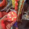 (Red- Blue) 6 pis Dream gold / football led/ पार्किंग led / (लाल - नीला) 6 पीस आयेगा (12v+24v common)