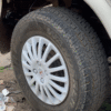 12” inch White Camry wheel cap (2- pis) / 12” इंच वाइट व्हील कैप (2-नग) For - Tata Ace, jeeto, maruti 800, omini, 12”inch disk size all