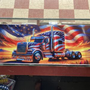 img_8329 American truck Door sticker / अमेरिकन ट्रक दरवाज़ा पोस्टर / USA Truck Door Poster / Bolero Pickup Door Poster / (2 - pis) (2 - पीस)