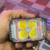 img_8400-4 4X4 Lens Fog Lamp with Yellow + White and Police Flasher (2-pis)/ 4X4 लेंस फोग लाइट पिला + सफेद और पोलिस फ्लैशर के साथ(2-पीस)