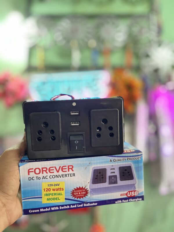 Forever Fast converter (120 watts) 12v - 24v / फॉरेव्हर फ़ास्ट चार्जर(120 watts),charger