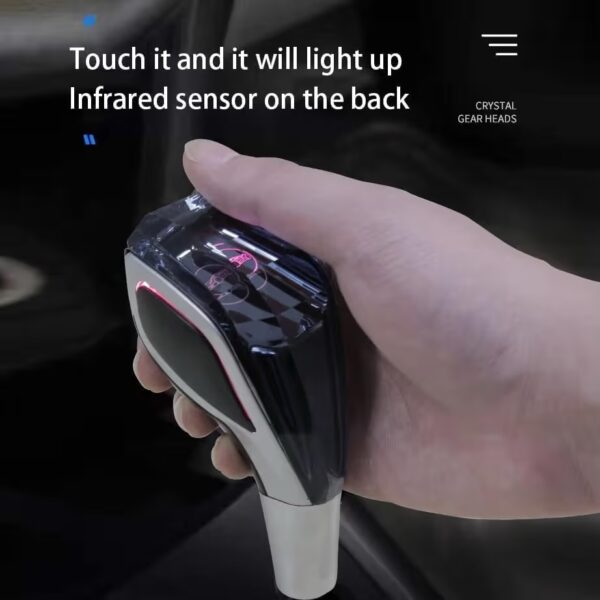 Multi LED Crystal Gear Knob / Gear Knob / Universal Fitting सभी गाड़ी में लग जाएगा