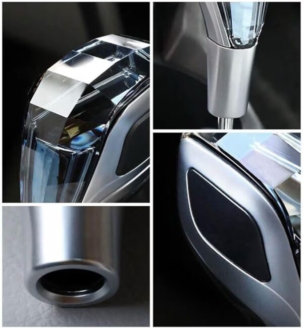 Multi LED Crystal Gear Knob / Gear Knob / Universal Fitting सभी गाड़ी में लग जाएगा