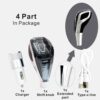 Multi LED Crystal Gear Knob / Gear Knob / Universal Fitting सभी गाड़ी में लग जाएगा