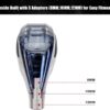 Multi LED Crystal Gear Knob / Gear Knob / Universal Fitting सभी गाड़ी में लग जाएगा