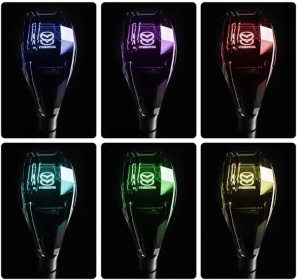 Multi LED Crystal Gear Knob / Gear Knob / Universal Fitting सभी गाड़ी में लग जाएगा