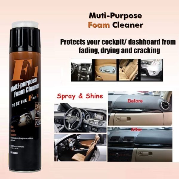 Foam Cleaner || multipurpose Foam cleaner || dashboard cleaner || leather cleaner