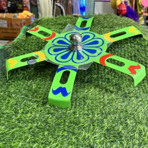 img_0460 6 patti wheel cap Green - 15” inch - (2 pis). 6 पट्टी वाली हेवी व्हील कैप 15” इंची (२ पीस)