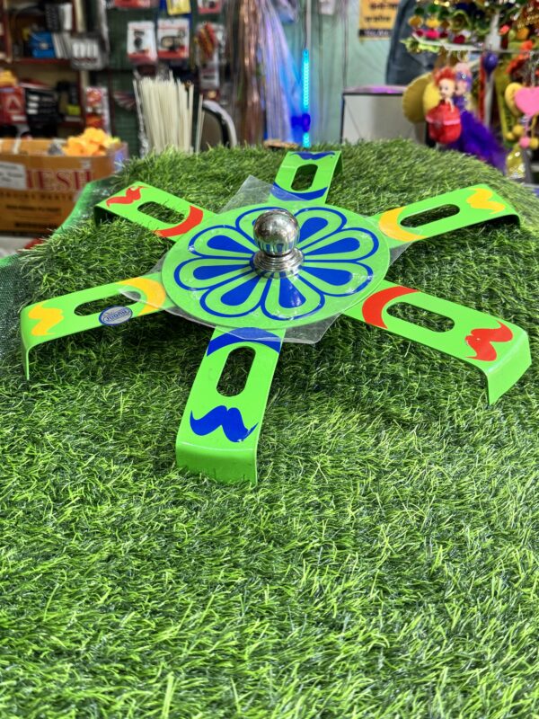img_0460 6 patti wheel cap Green - 15” inch - (2 pis). 6 पट्टी वाली हेवी व्हील कैप 15” इंची (२ पीस)