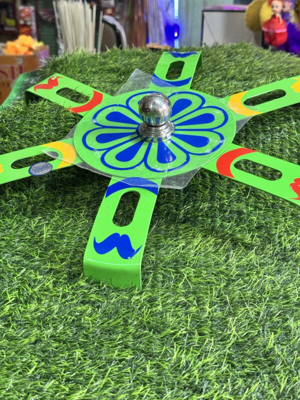 img_0461-2 6 patti wheel cap Green - 15” inch - (2 pis). 6 पट्टी वाली हेवी व्हील कैप 15” इंची (२ पीस)