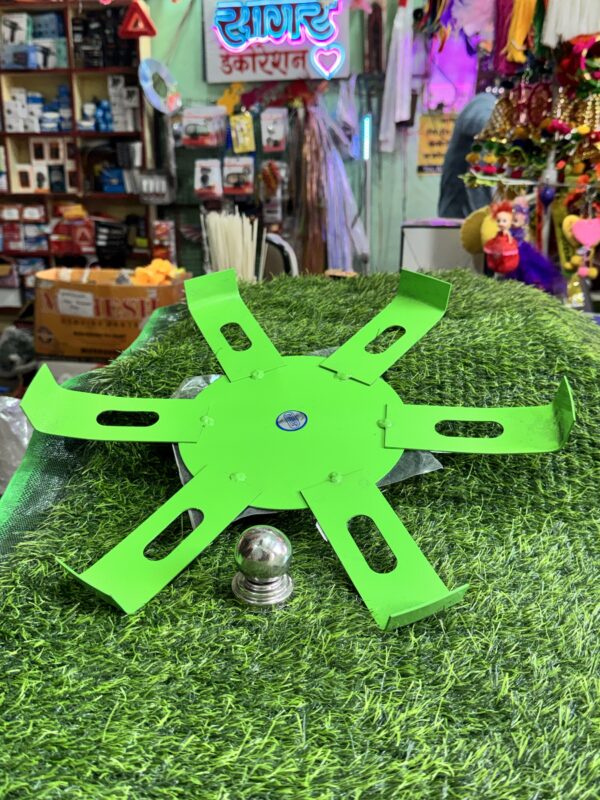 img_0463 6 patti wheel cap Green - 15” inch - (2 pis). 6 पट्टी वाली हेवी व्हील कैप 15” इंची (२ पीस)
