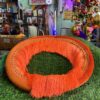 Velvet Heavy Steering Cover M size Orange (14” inch)
वेलवेट स्टीयरिंग कवर M साइज (14” इंच)