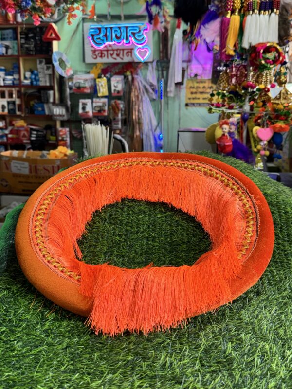 Velvet Heavy Steering cover (T Size) Orange- (18”- inch)
वेलवेट हेवी स्टीयरिंग कवर (T- साइज) - (18”- इंच)