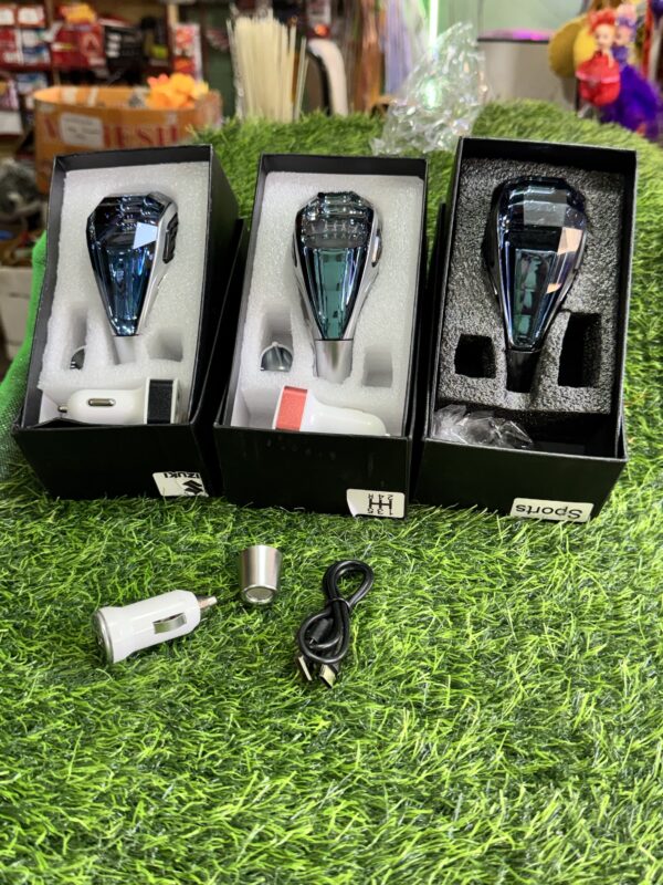 Multi LED Crystal Gear Knob / Gear Knob / Universal Fitting सभी गाड़ी में लग जाएगा