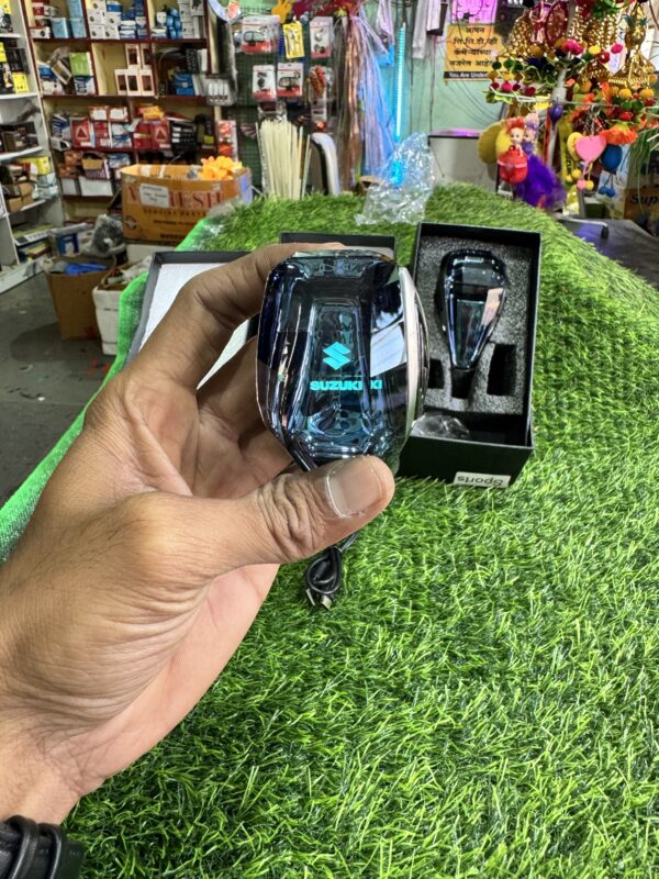 Multi LED Crystal Gear Knob / Gear Knob / Universal Fitting सभी गाड़ी में लग जाएगा