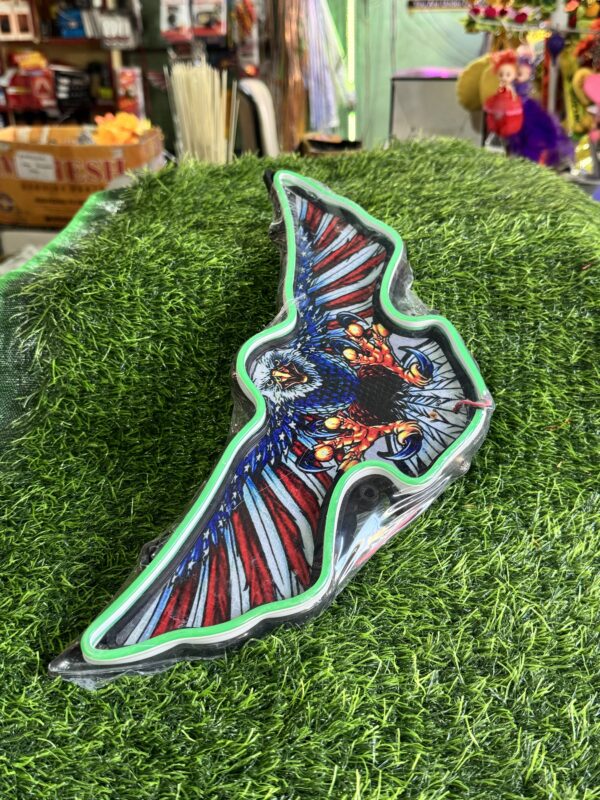 Green Neon Baaz Eagle - (12-volt) - (17” inch)
निऑन बाज ईगल - (12-वोल्ट) - (17” इंच)
