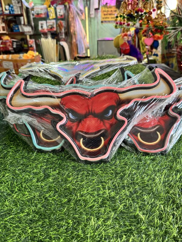Neon Bull Head (12-volt) waterproof 
नियोन बुल हेड (12-वोल्ट) वाटरप्रूफ