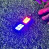 (2 pis) RED - BLUE Police flasher - 12volt - 
(2 पीस) पुलिस फ्लैशर रेड - ब्लू- (12-वोल्ट)