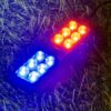 (2 pis) RED - BLUE Police flasher - 12volt - 
(2 पीस) पुलिस फ्लैशर रेड - ब्लू- (12-वोल्ट)
