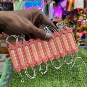 10 pis *PINK Tube module Light LED 10 pis - (12-volt)10 पीस *पिंक, गुलाबी ट्यूब मोड्यूल लाइट LED- (12-वोल्ट)