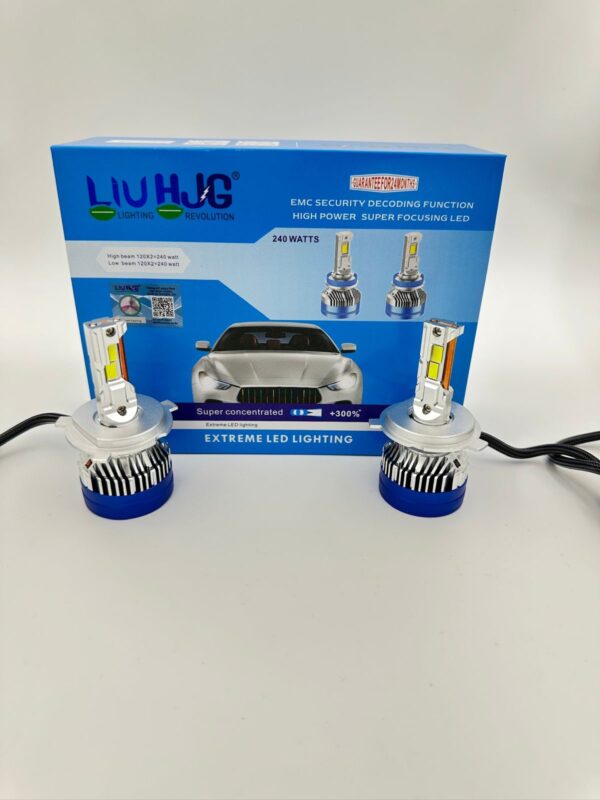 240 Watt High Power LiU HjG Original bulb (1 Year Warranty) [12volt / 24volt Common]
240 वॉट हाई पावर LiU HjG ओरिजनल व्हाइट बल्ब (1 साल फुल वारंटी) [12 वोल्ट /24 वोल्ट कॉमन]