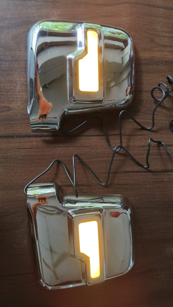 Eeco Mirror Chrome With DRL Light / Mirror crome /