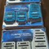 Sparco Clutch, break, Accelerator kit (Universal Fitting) Metal Finish 
स्पार्को क्लच, ब्रेक, एक्सेलरेटर किट (सभी गाड़ियो में लग जाएगा) मेटल फिनिश
