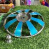 16" inch Steel wheel cap 8 patti - (2-pis) [R-16] 16” इंच स्टील व्हील कैप 8 पट्टी- {2 पीस}