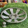 16" inch Steel wheel cap 8 patti - (2-pis) [R-16] 16” इंच स्टील व्हील कैप 8 पट्टी- {2 पीस}