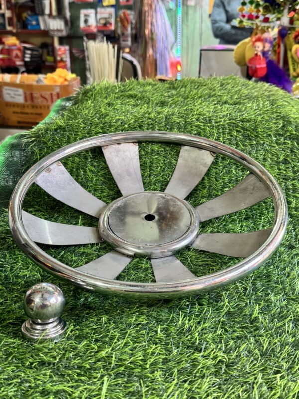 15" inch Steel wheel cap 8 patti - (2-pis) [R-14] [R-15] स्टील व्हील कैप 8 पट्टी- (2 पीस)