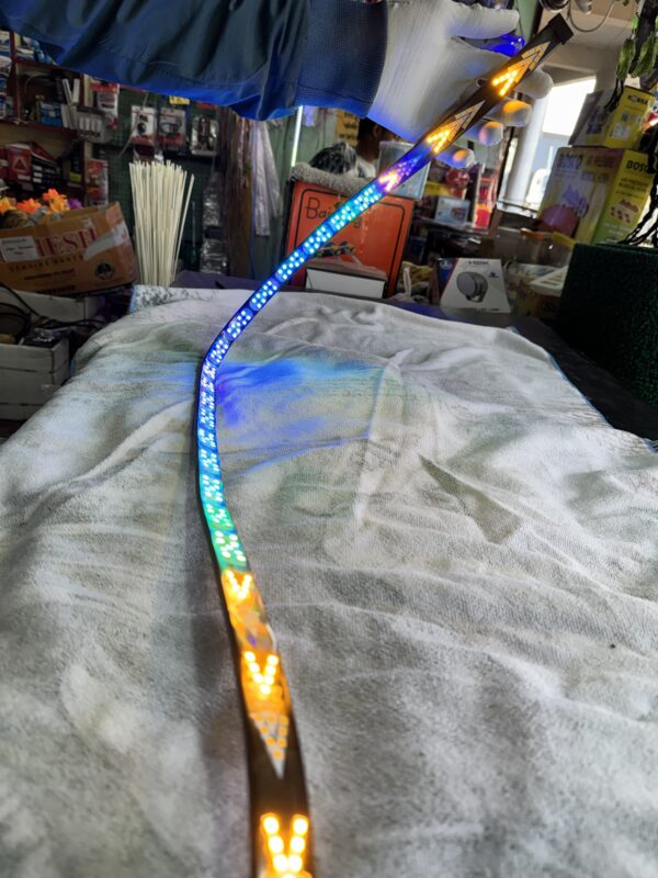 New RGB Multi Trunk light with 70 functions (4-feet) / pickup tail light strip (4-feet) / Ab 70 functions ke sath / New Multi RGB Break Strip