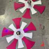 10 patti Wheel cap [2 pis] for 15” inch tyre || 10 पट्टी व्हील कैप (15” इंच टायर ) [2 पीस]
