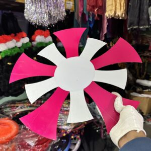 10 patti Wheel cap [2 pis] for 15” inch tyre || 10 पट्टी व्हील कैप (15” इंच टायर ) [2 पीस]