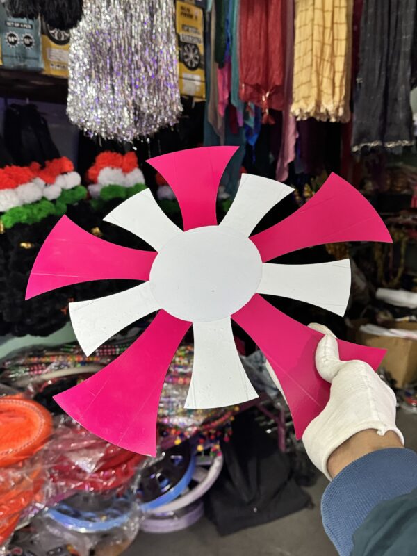 10 patti Wheel cap [2 pis] for 15” inch tyre || 10 पट्टी व्हील कैप (15” इंच टायर ) [2 पीस]