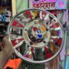 Steel wheel cap cp (15”inch) for bolero, cruiser and R-15 tyre size (set of 2-pis) [Red Colour]स्टील व्हील कैप cp (15” इंच) R-15 टायर साइज के लिये (2 - पीस) [लाल कलर]