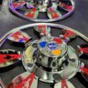 Steel wheel cap cp (15”inch) for bolero, cruiser and R-15 tyre size (set of 2-pis) [Red Colour]स्टील व्हील कैप cp (15” इंच) R-15 टायर साइज के लिये (2 - पीस) [लाल कलर]