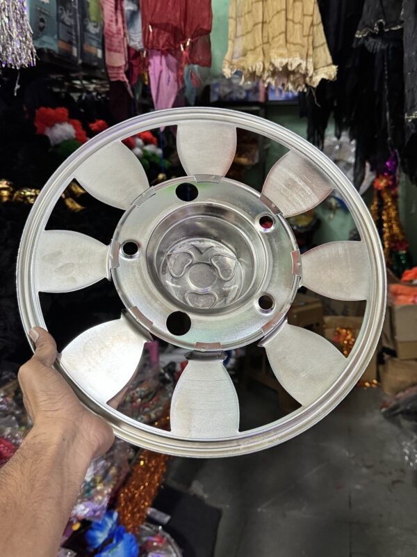 Steel wheel cap cp (15”inch) for bolero, cruiser and R-15 tyre size (set of 2-pis) [*Blue Colour] स्टील व्हील कैप cp (15” इंच) R-15 टायर साइज के लिये (2 – पीस) [*नीला कलर]
