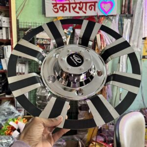 R-16” inch Steel Wheel cap 5 hole (Original & heavy Quality) {set of 2 - pis}  R-16” इंच स्टील व्हील कैप 5 होल (ओरिजनल और हैवी क्वॉलिटी)