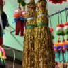 Golden zari Choti / Golden zari Anta / Soneri chamki gonda [2 ~ pis]