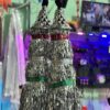 Silver Zari Choti / silver zari anta / Chandi Color chamki Goda [2 ~ pis]