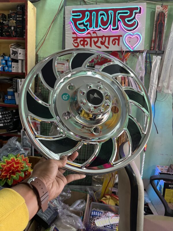Kupa CP steel 2 pis wheel cap 15’’ inch  ( bolero) ( toofan ) ( cruiser ) {set of 2 pis}