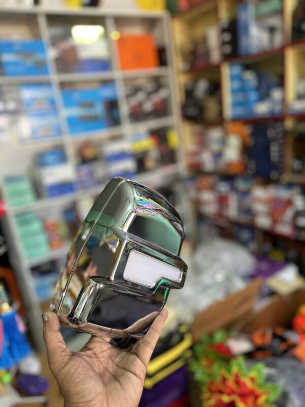 Bolero / cruiser, toofan DRL Mirror chrome ( 2 pis ) with Orange DRL indicator Light