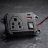 Kobra Micro Converter Fast Charger (12/24 volt Common) 3 pin + usb + c type