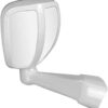 Fortuner Mirror Bonnet Mirror White Colour heavy Quality with Adjustable