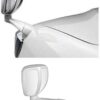 Fortuner Mirror Bonnet Mirror White Colour heavy Quality with Adjustable