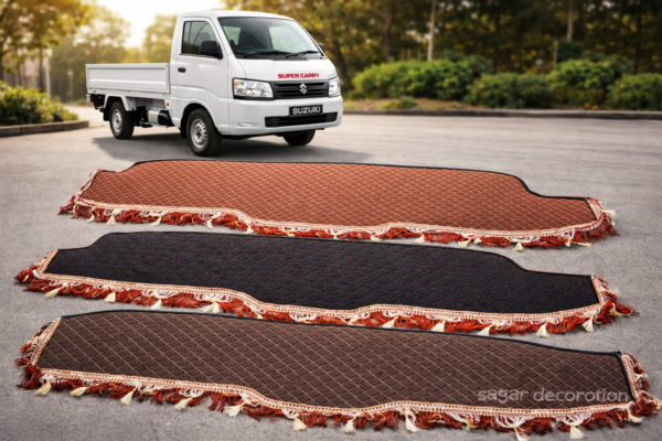 Super carry *Proper Fitting Dashboard Leather cover || Dashboard cover for Super Carry Pickup full size. डैशबोर्ड कवर सुपर  कैरी पिकअप गाड़ी के लिये फुल साइज़ में.