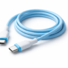 C type to C type 3 feet heavy duty cable for fast charging. C टाइप टू C टाइप 3 फीट हेवी केबल, आपके फ़ोन को फ़ास्ट चार्ज करने के लिये.